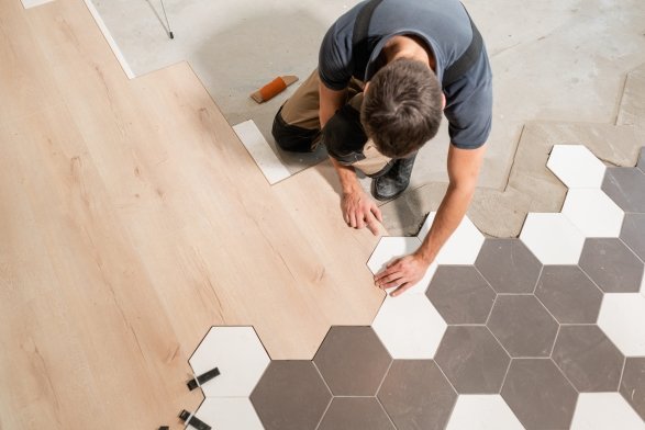 Flooring installation services in East Northport